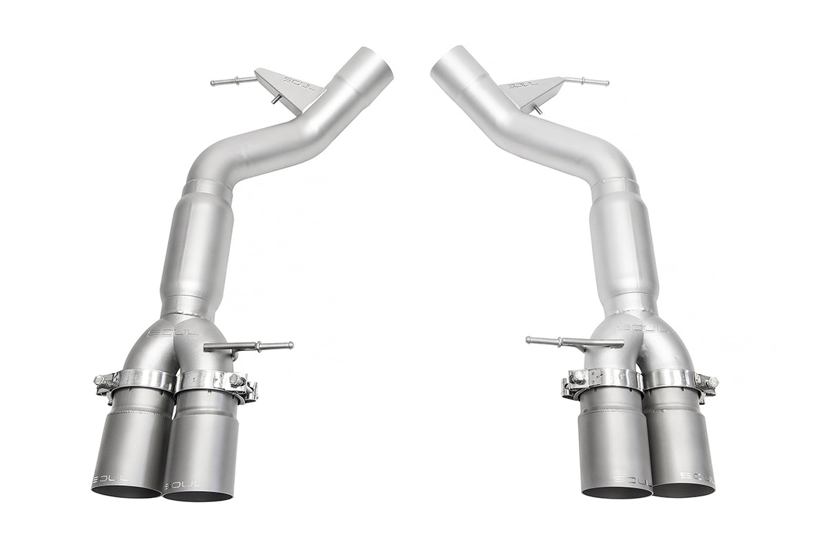 SOUL BMW F10 M5 Resonated Muffler Bypass Exhaust