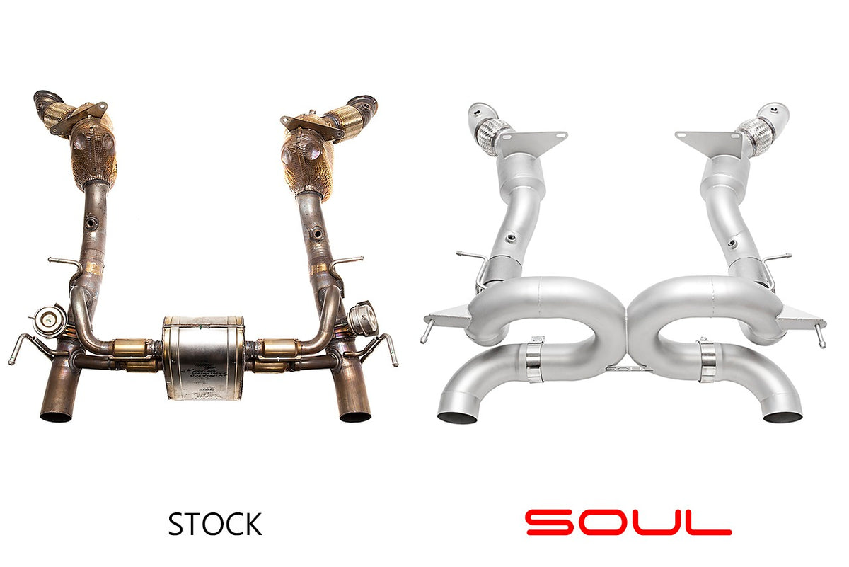 SOUL Ferrari 488 / Pista 3.5″ Performance Exhaust Systems