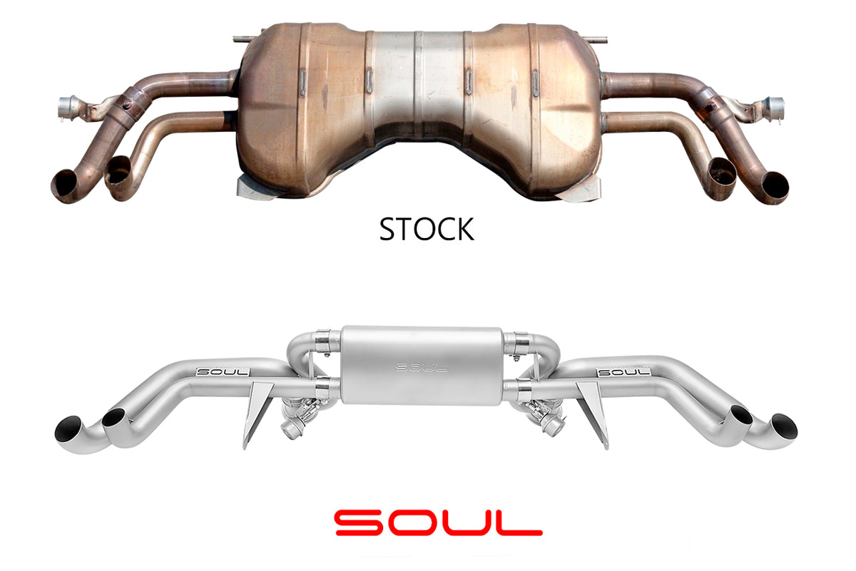 SOUL Lamborghini Huracan Valved Exhaust System