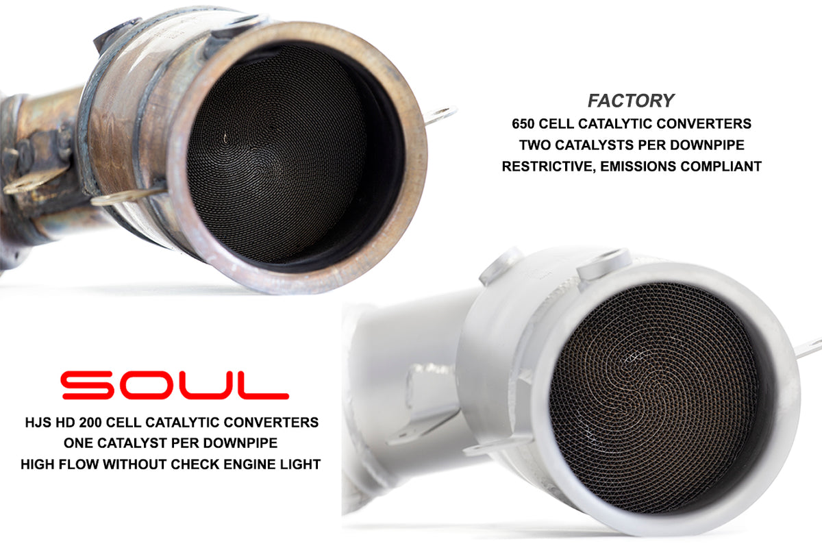 SOUL McLaren 570S / 570GT / 540C Sport Downpipes