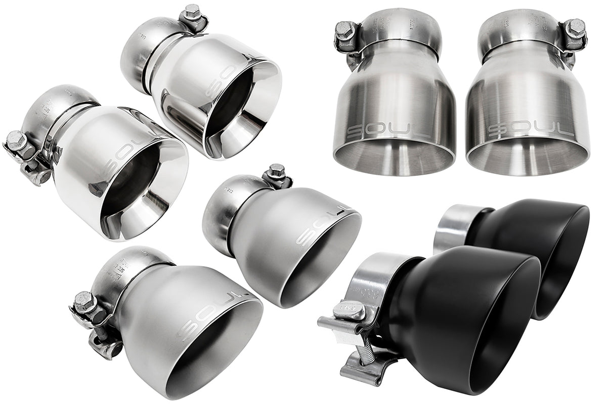 SOUL 718 4.0L Bolt On Exhaust Tips