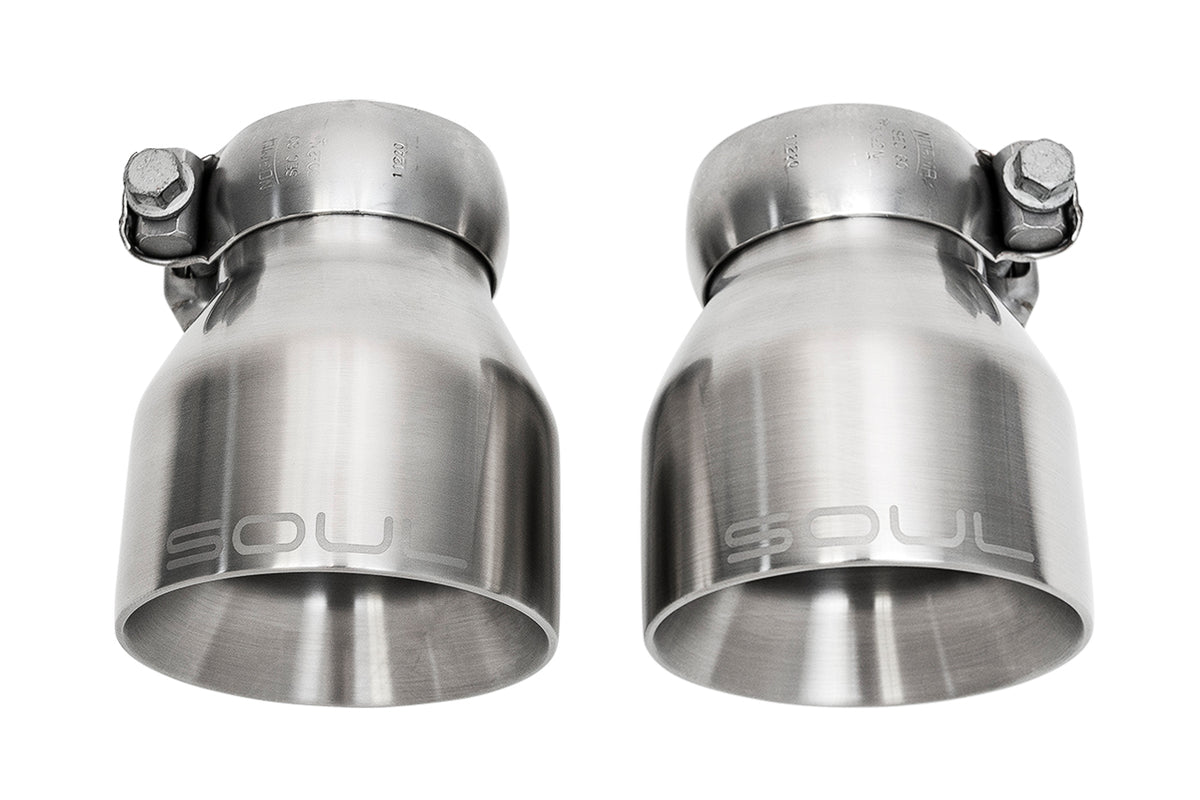 SOUL 718 4.0L Bolt On Exhaust Tips