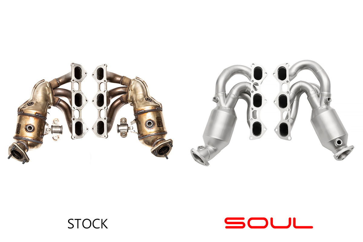 SOUL Porsche 718 GT4 / Spyder / GTS 4.0L Street Headers