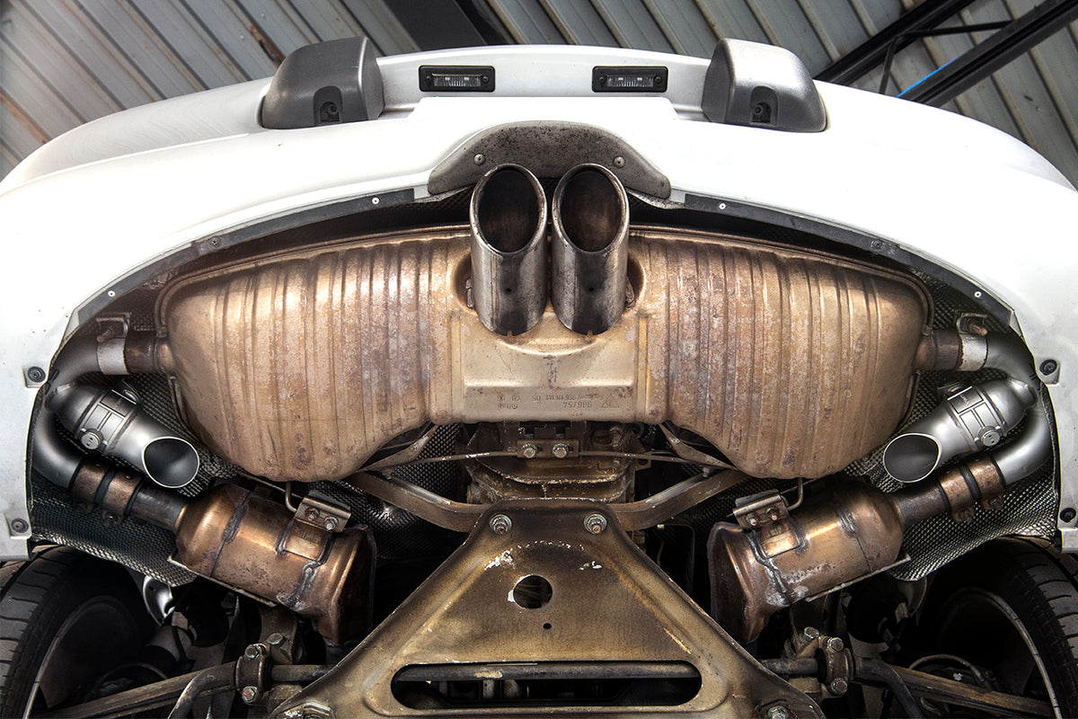 SOUL Porsche 986 Boxster Valved Muffler Bypass Conversion