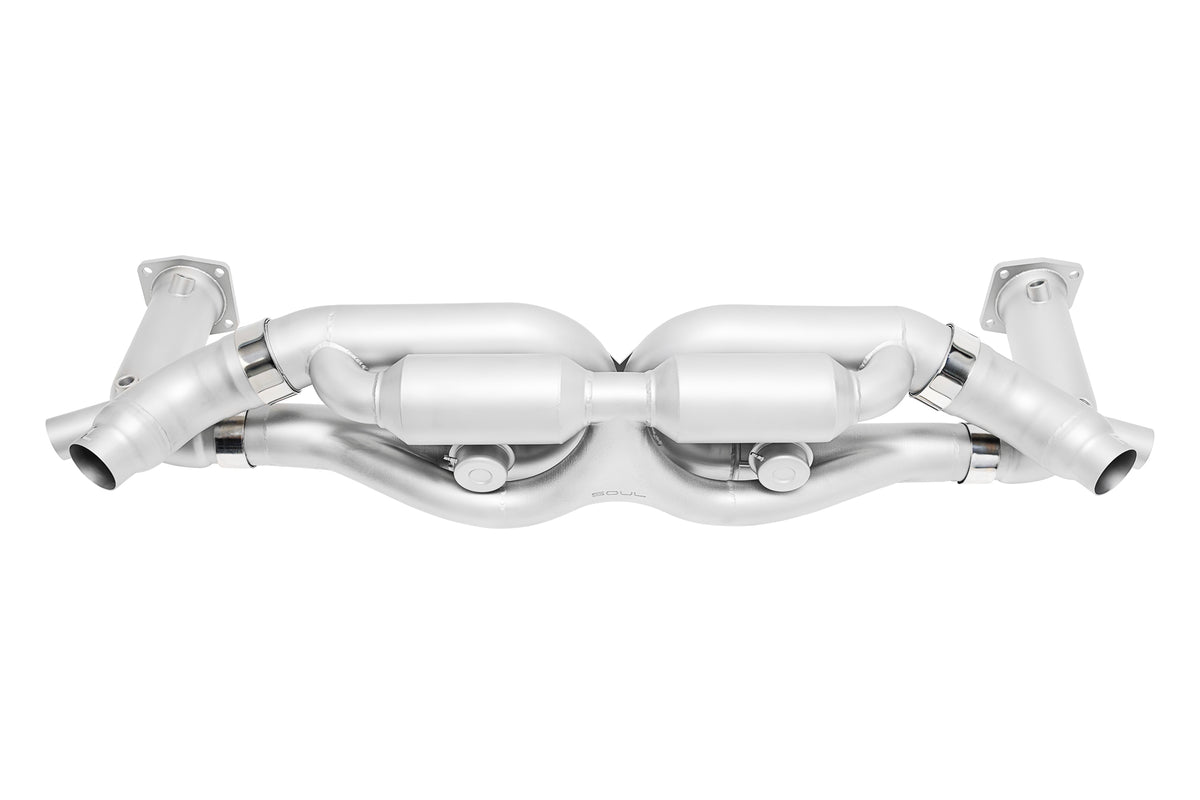 SOUL Porsche 991 Turbo Valved Exhaust System
