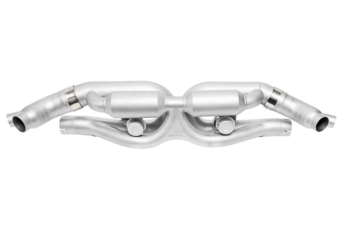 SOUL Porsche 991 Turbo Valved Exhaust System