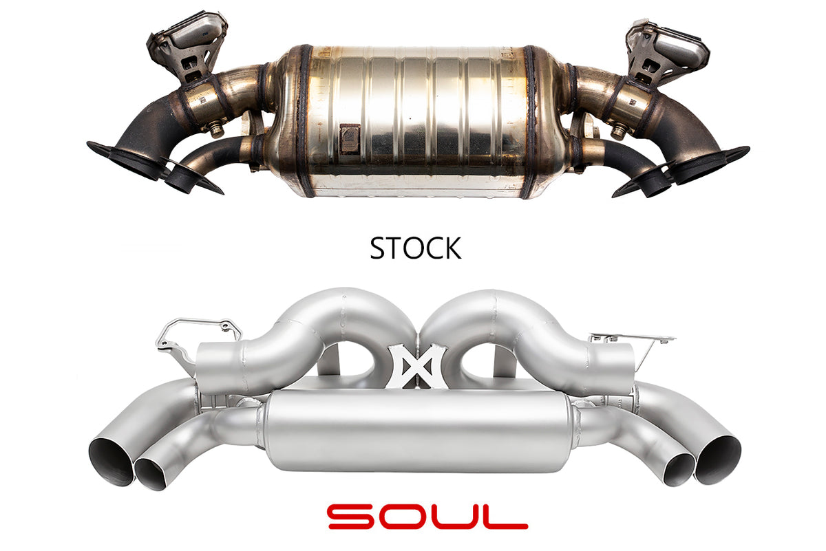SOUL Porsche 992.1 Carrera Valved Exhaust System