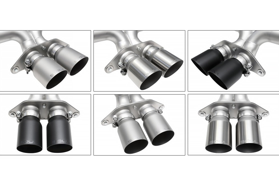 SOUL Porsche 992.2 GT3 Valved Exhaust Packages