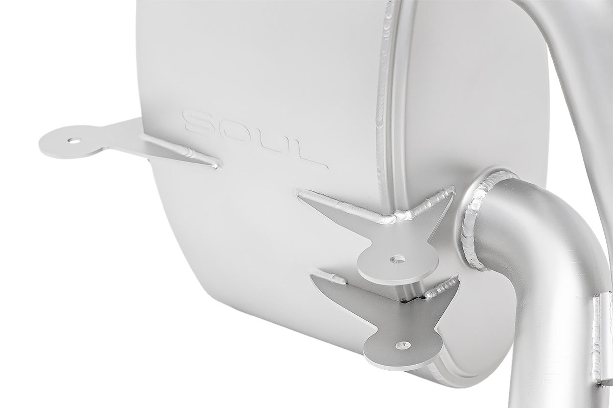 SOUL Porsche 996 Carrera Sport Side Mufflers