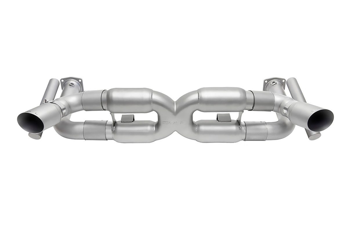 SOUL Porsche 997.1 Turbo Competition X-Pipe Exhaust System
