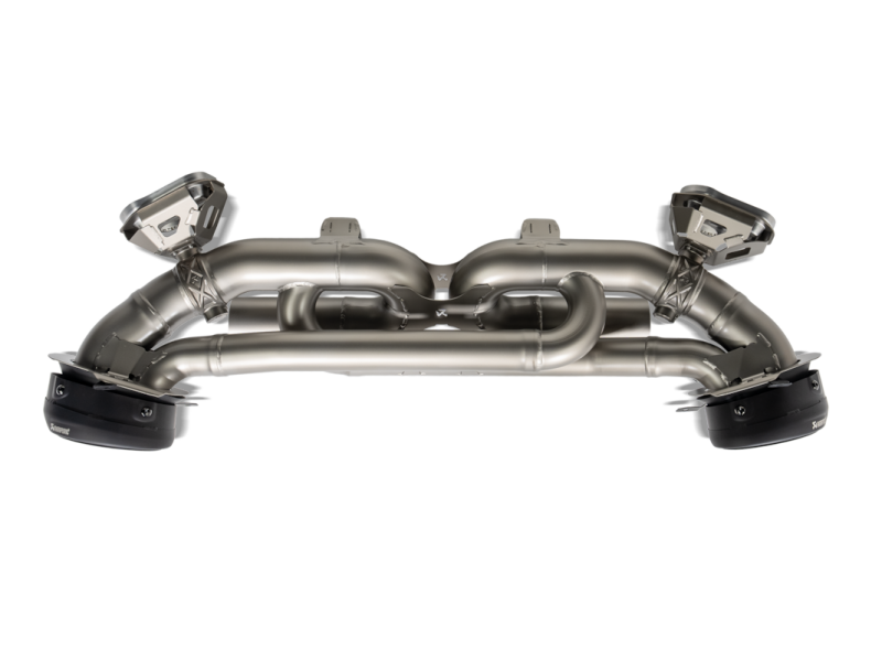 Akrapovic Porsche 911 Carrera /S/4/4S/GTS/Cabriolet/Targa/Dakar (992) Slip-On Line Titanium Exhaust - S-PO/T/8