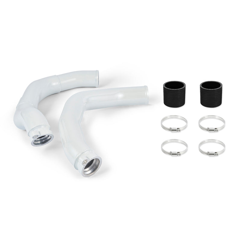Mishimoto 2015-2020 BMW F80 M3/M4 Intercooler Pipe Kit Mineral White Metallic - MMICP-F80-15CMW