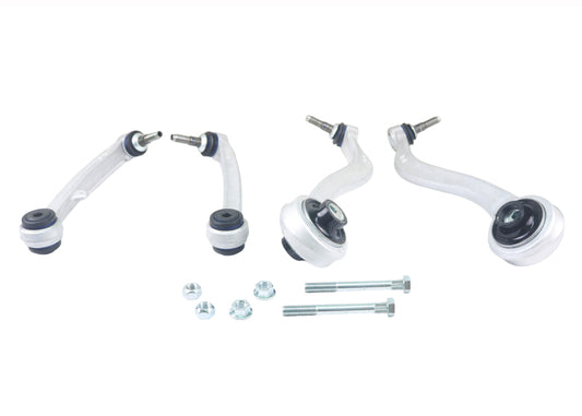 Whiteline 15-18 BMW M3 / 15-20 M4 / 16-21 M2 (F8X) Front Control Arm Kit - KTA287