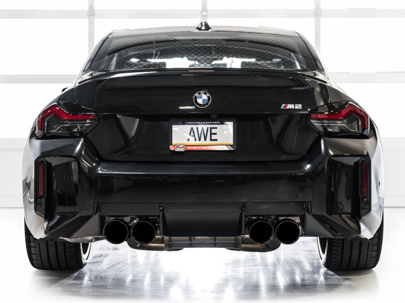 AWE Tuning 23-24 BMW G87 M2 SwitchPath Edition Exhaust - Diamond Black Tips - 3025-43487