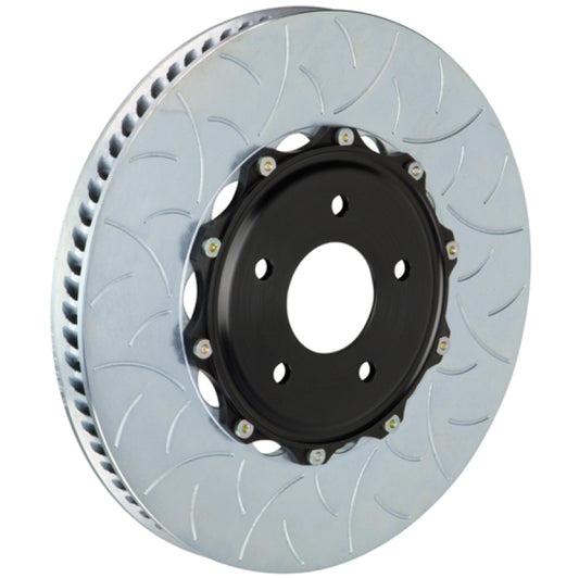 Brembo 02-05 996 Turbo (PCCB Eqpt) Fr 2-Piece Discs 350x34 2pc Rotor Slotted Type3 - 103.8006A