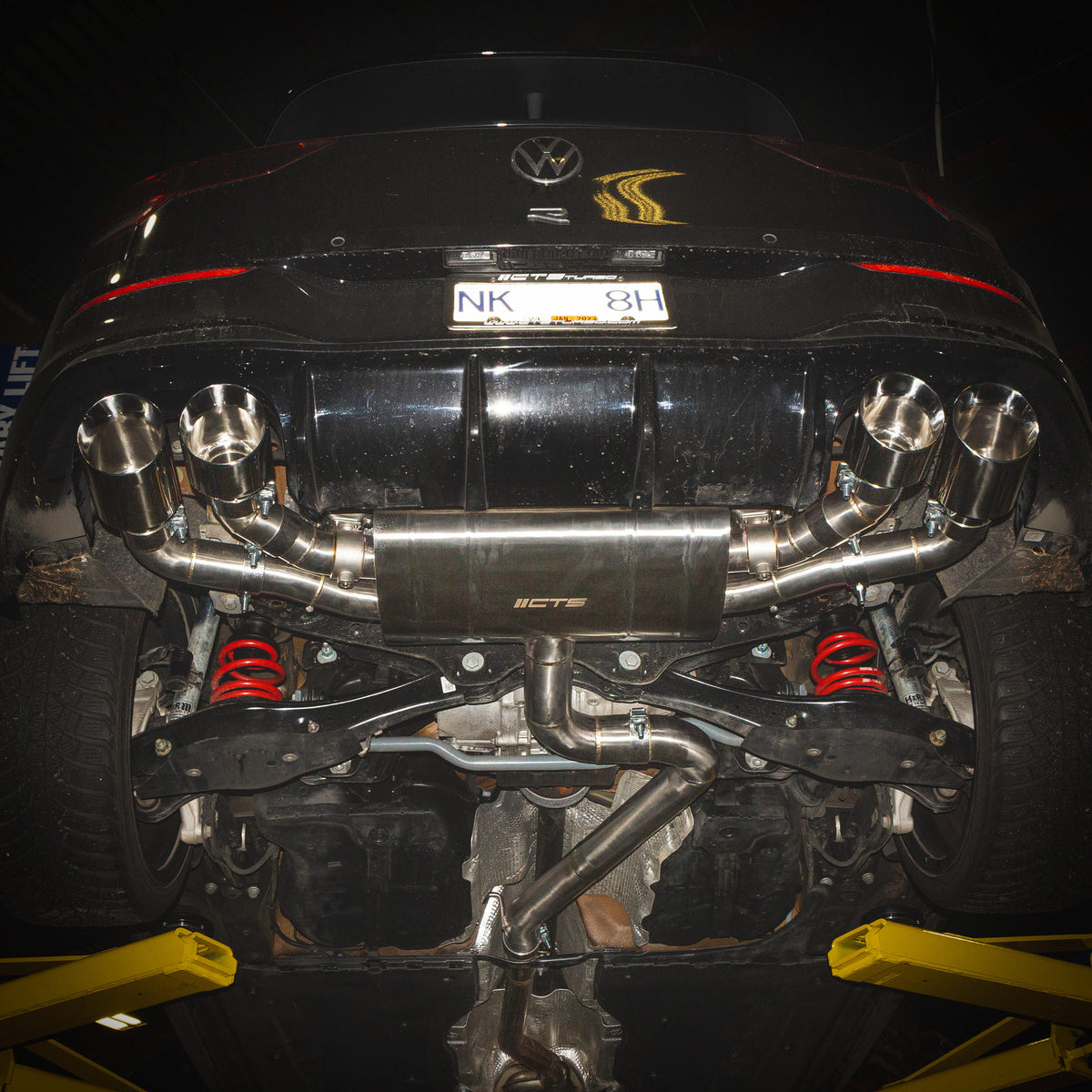 CTS Turbo MK8 Golf R Valved Cat Back Exhaust