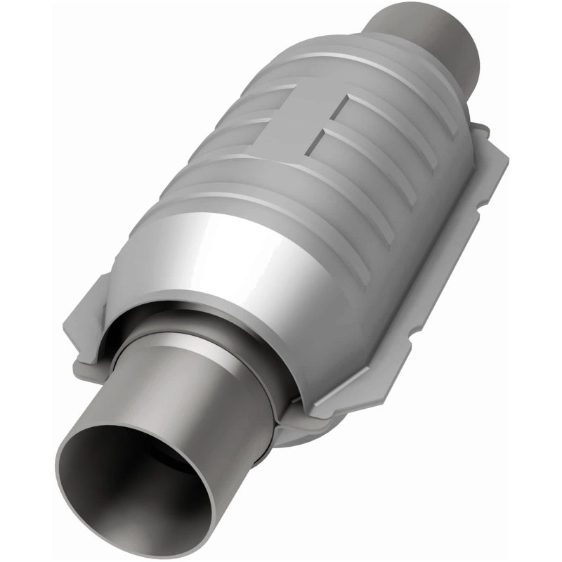 MagnaFlow Conv Univ 2.25in Inlet/Outlet Center/Center Round 9in Body L x 5.125in W x 13in Overall L - 51205