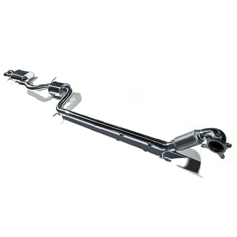 CTS Turbo VW MK6 Jetta 2.0TSI Gen1 3″ Turbo-back Exhaust with High-Flow Cat