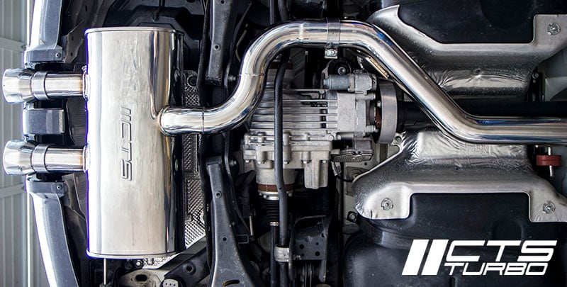 CTS Turbo VW MK6 Golf R 3″ Turbo Back Exhaust High-Flow Cat