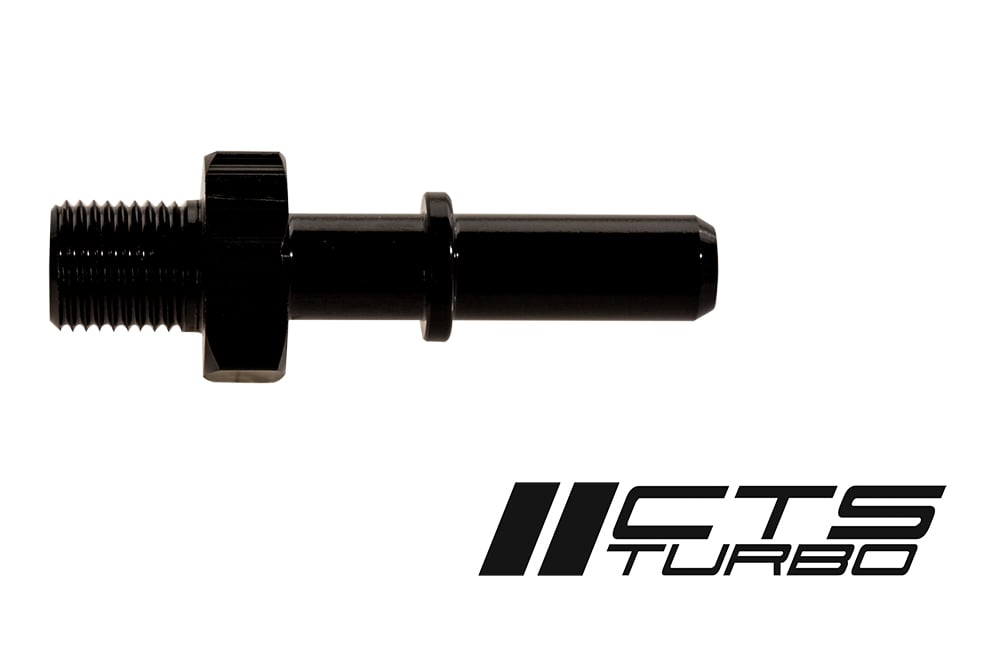 CTS Turbo Walbro 255LPH Inlet & Outlet Fitting to OE VW Connector