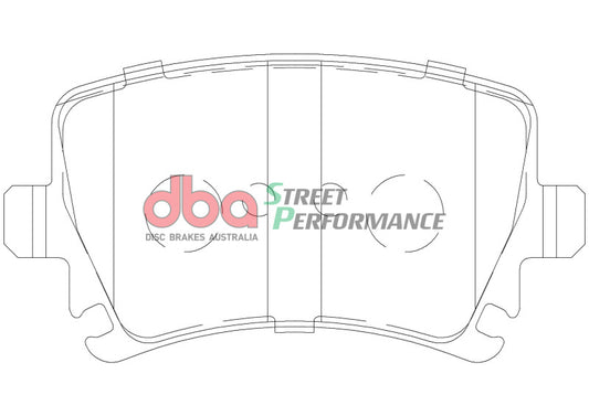 DBA 06-09 Audi A3 Rear SP Performance Brake Pads - DB1865SP