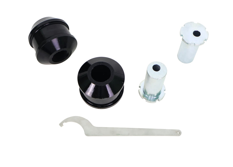 Whiteline 05-13 BMW 1 Series / 3 Series E9X Front Radius/Strut Rod to Chassis Bushing (+/- 0.5 Deg) - KCA430
