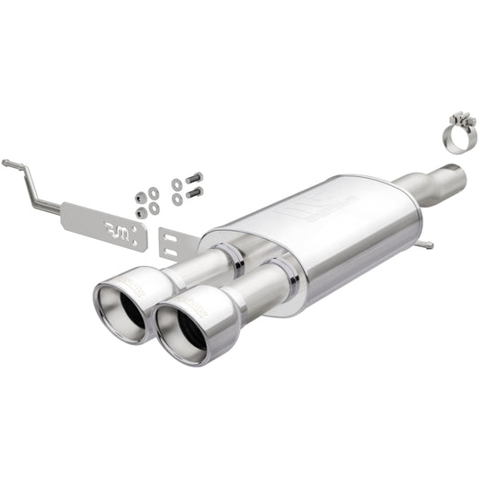 MagnaFlow 14-17 Mini Cooper L4 2.0L (Hatch Excl. 4-Door) 2.5in Pipe Dual-Tip Axle-Back Exhaust - 19134