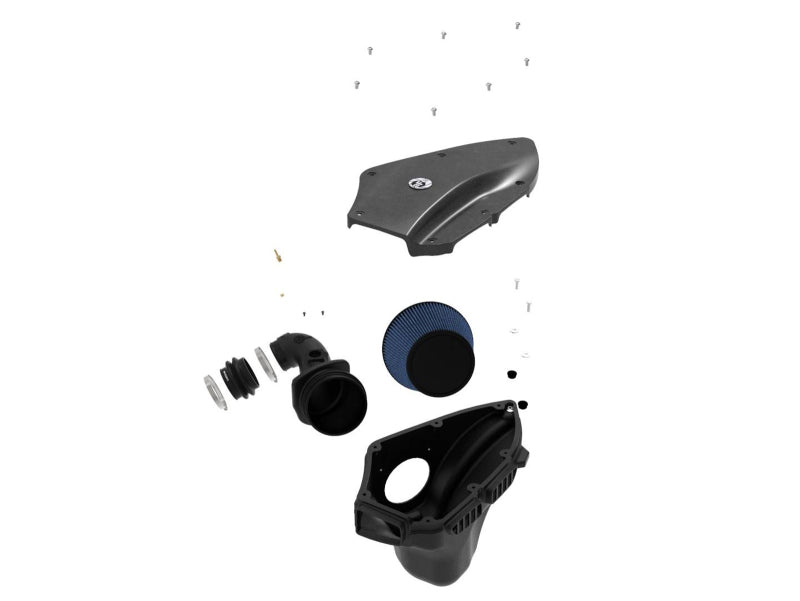 aFe MagnumFORCE Stage 2 Si Intake System P5R 06-11 BMW 3 Series E9x L6 3.0L Non-Turbo - 54-81012-C