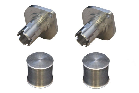 Torque Solution Greddy Blow Off Valve Adapter w/ Plugs: BMW 135 335i 535i X5 n54 ONLY - TS-N54-GRDc