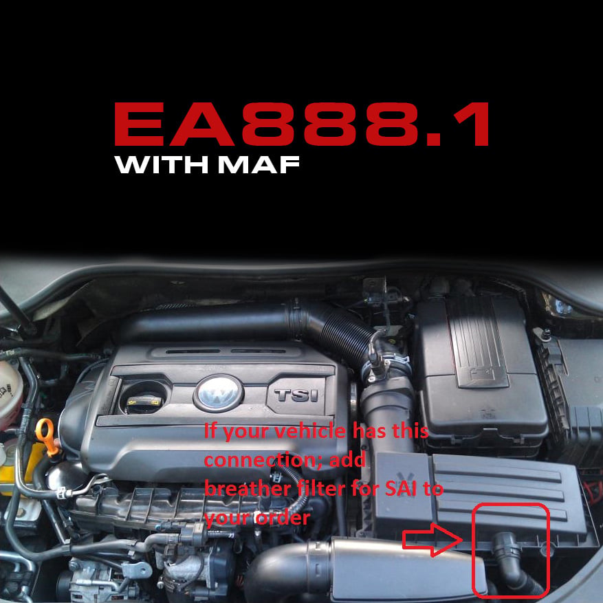 CTS Turbo 3″ Air Intake System for 1.8TSI/2.0TSI (EA888.1 and EA888.3 non-MQB)