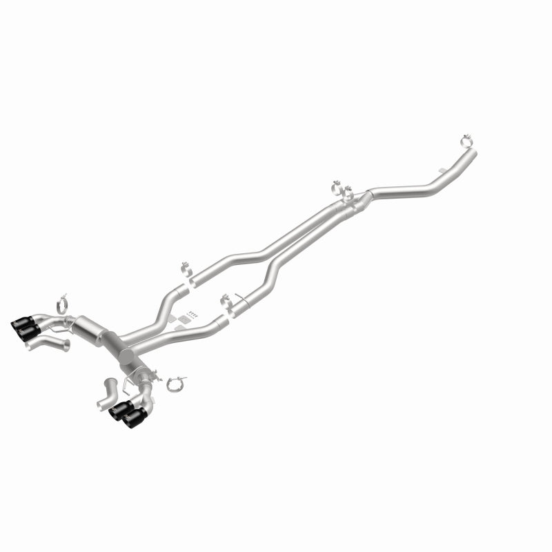 MagnaFlow BMW SPEQ Series Cat-Back Exhaust System Black Chrome - 19828