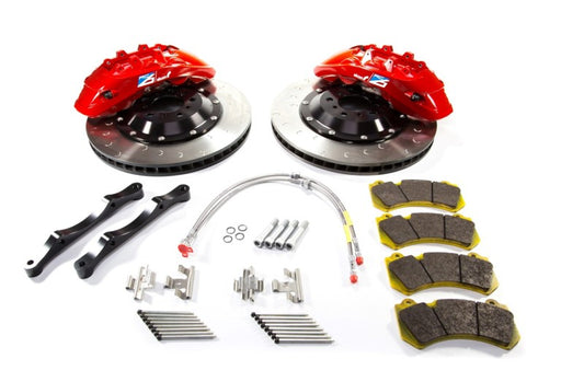 Alcon 2015+ BMW M3 F80 400x34mm 6 Piston Front Brake Upgrade Kit - Red - ALABKF7059Y07