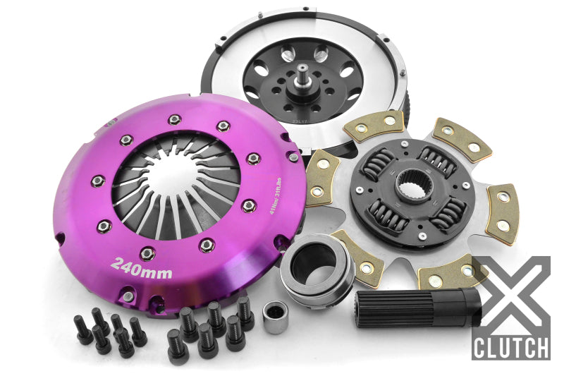XClutch 11-13 BMW 335is Base 3.0L Stage 2R Extra HD Sprung Ceramic Clutch (6 Bolt/PB in Input Shaft) - XKBM24564-1R