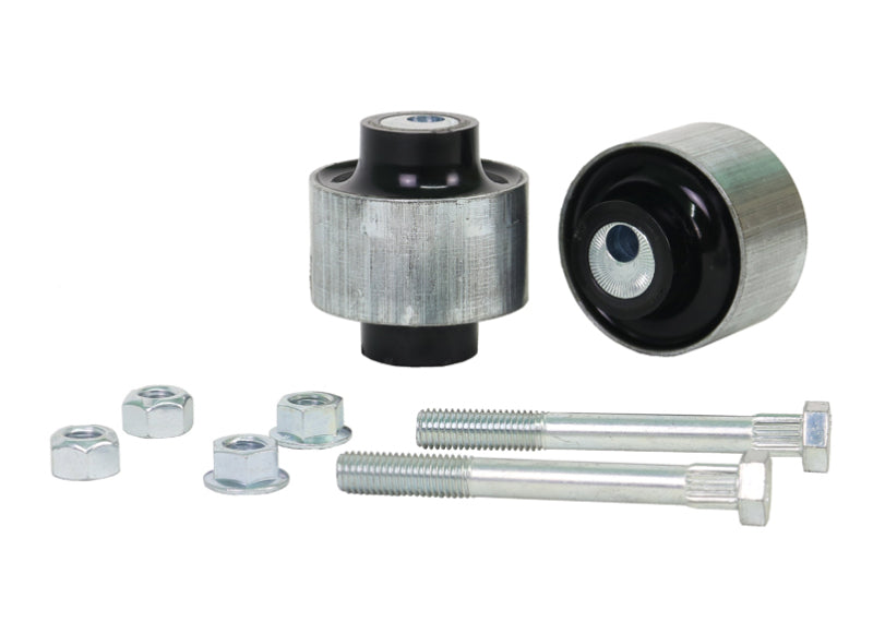 Whiteline 15-18 BMW M3 / 15-20 M4 / 16-21 M2 Front Caster Adjustable Kit - Radius Arm Bushing - KCA488