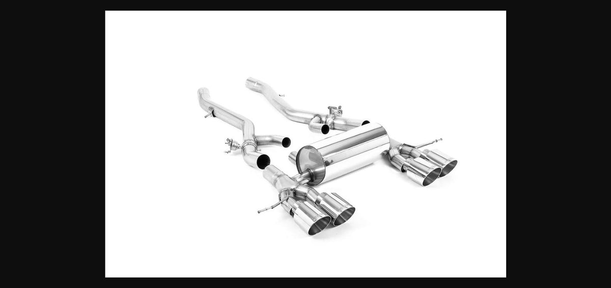 Milltek 80mm Axle-Back Exhaust - BMW M3/M4 2021+ (G80/G82) - SSXBM1169