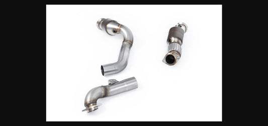 Milltek Large Bore Downpipe & HJS Hi-Flow Sports Cat - BMW M2/M3/M4 (G87/G80/G82) - SSXBM1235