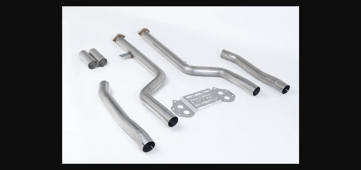 Milltek Non-Resonated Secondary Cat Bypass - BMW M3/M4 2021+ (G80/G82) - SSXBM1268
