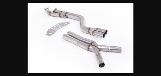 Milltek Non-Resonated 102mm X-Pipe Mid-Pipe - BMW M2 2023+ (G87) - SSXBM1331